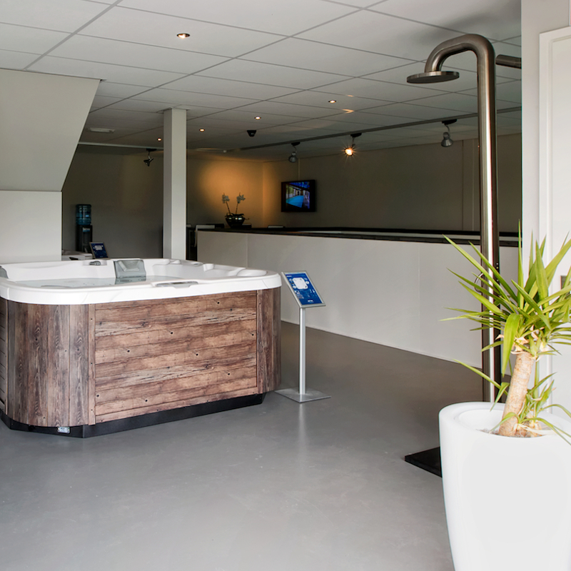Spa pagina showroom